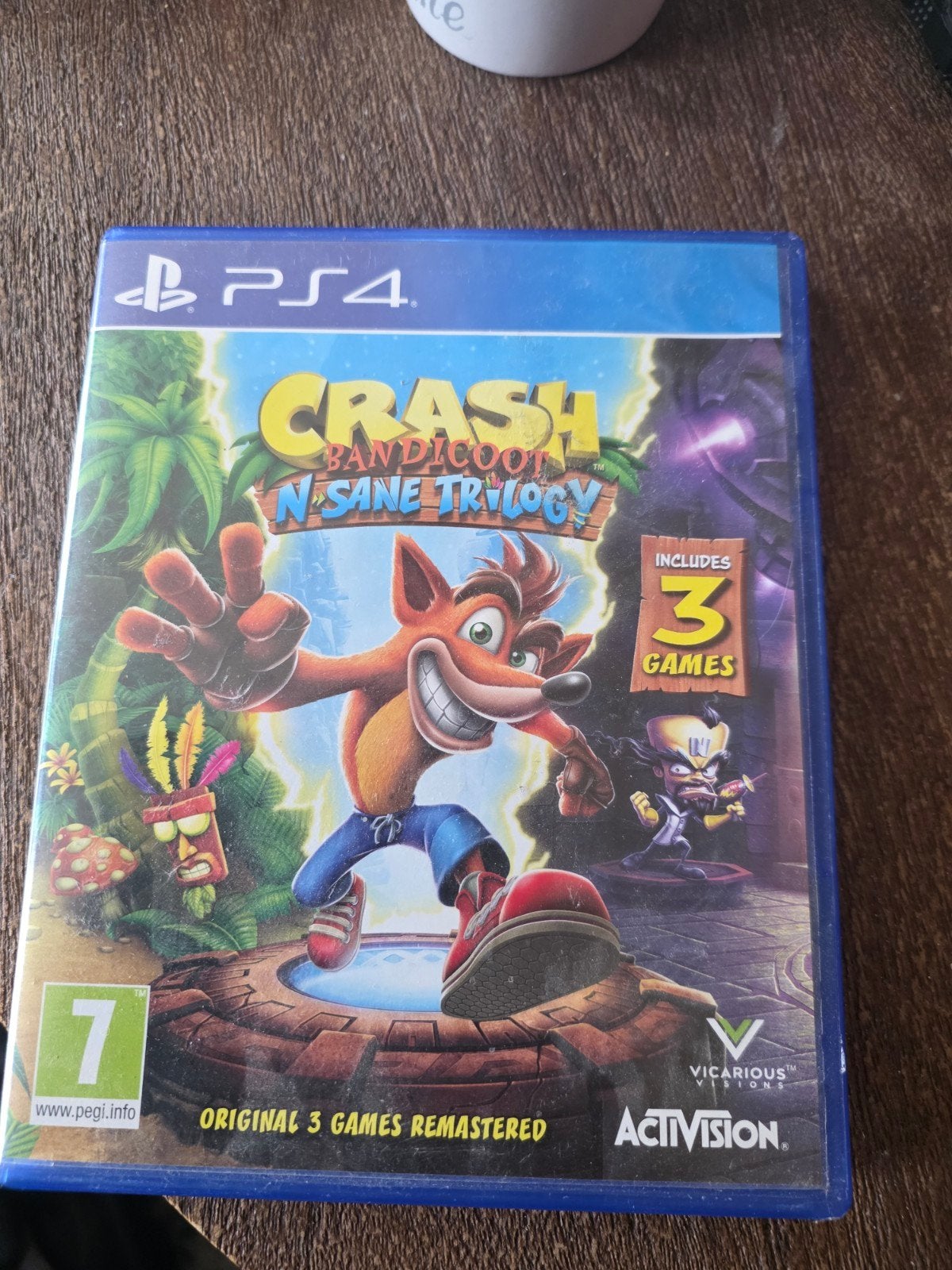 Crash Bandicoot N. Sane Trilogy PS4, 1 speler, Ophalen of Verzenden, Zo goed als nieuw, Platform