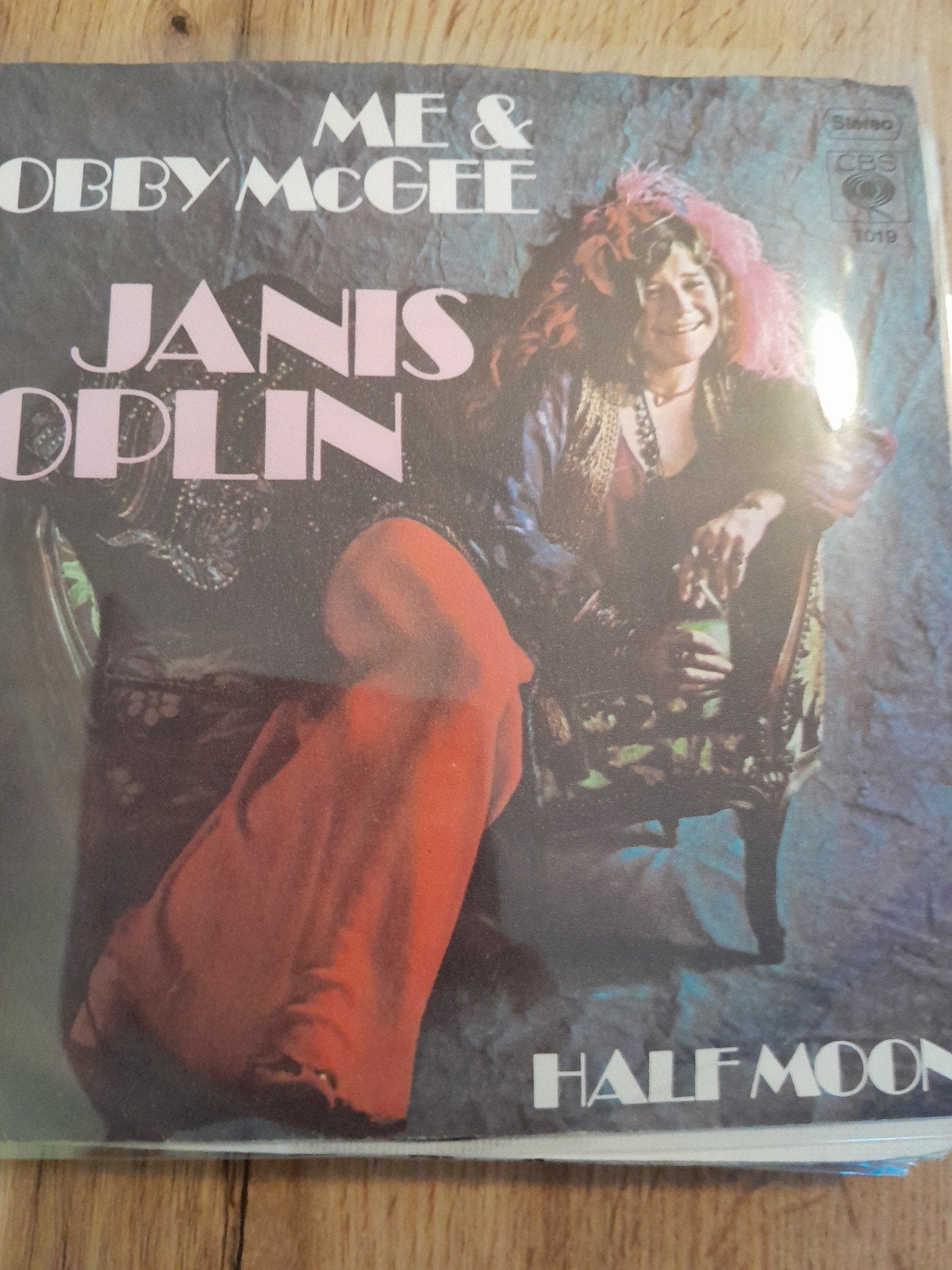 janis joplin 7 inch me and bobby mcgee, Ophalen of Verzenden, Zo goed als nieuw, Pop