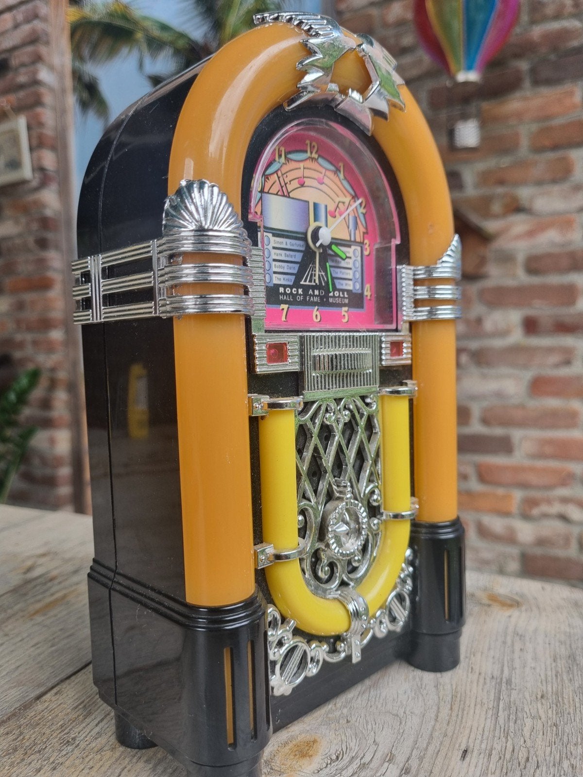 Jukebox klok - Rock 'n Roll Hall of Fame Museum, Ophalen of Verzenden, Gebruikt, 1970 tot heden, Overige merken