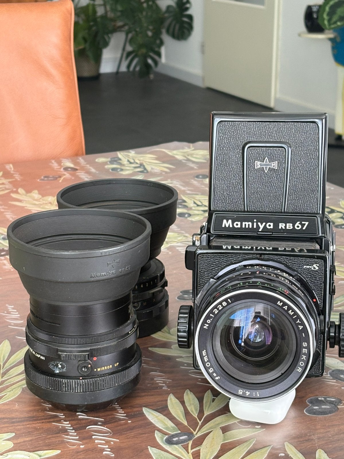 Mamiya RB67 Professional S camera., Ophalen, Zo goed als nieuw, Spiegelreflex, Overige Merken