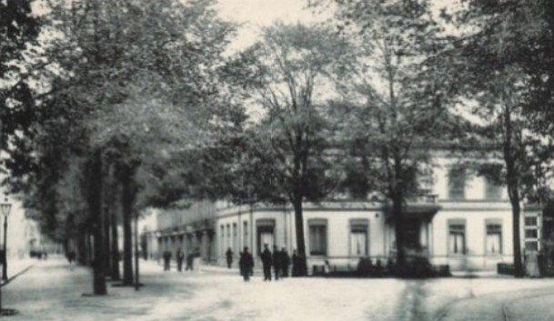 Dordrecht Singel 1900 Klein rond stempel, Verzenden, Voor 1920, Gelopen, Zuid-Holland