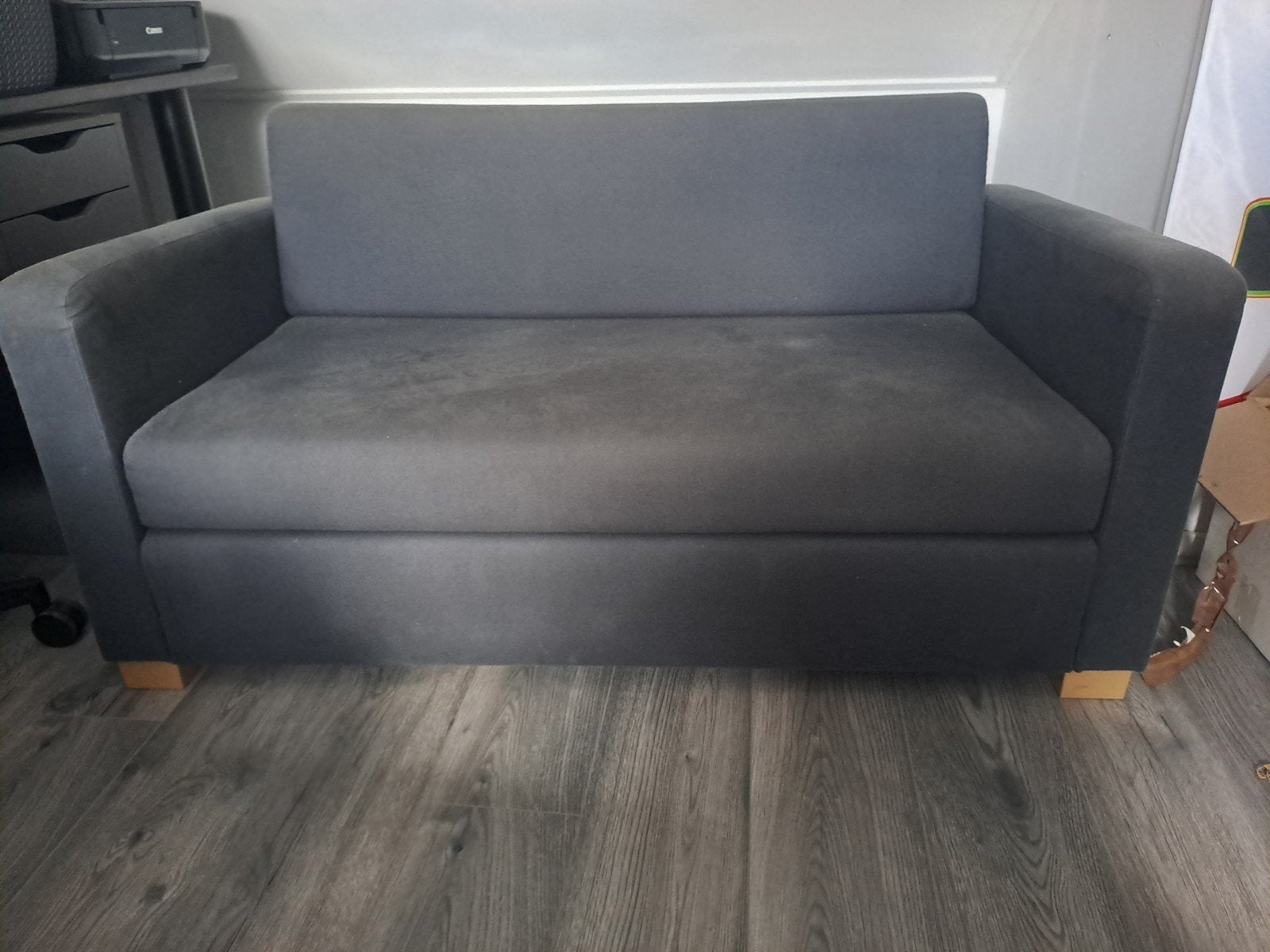Slaapbank(gratis afhalen), Ophalen, Zo goed als nieuw, Tweepersoons, 140 cm