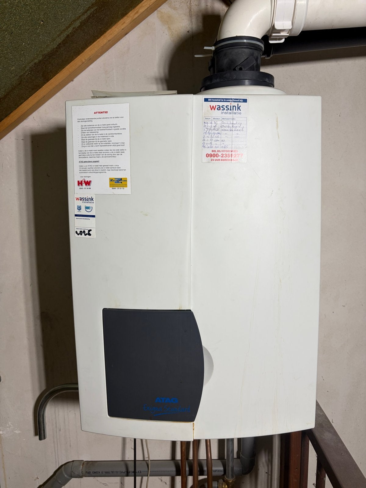 Atag CV-ketel, Doe-het-zelf en Verbouw, Ophalen, Gebruikt, Cv-ketel of Combi-ketel