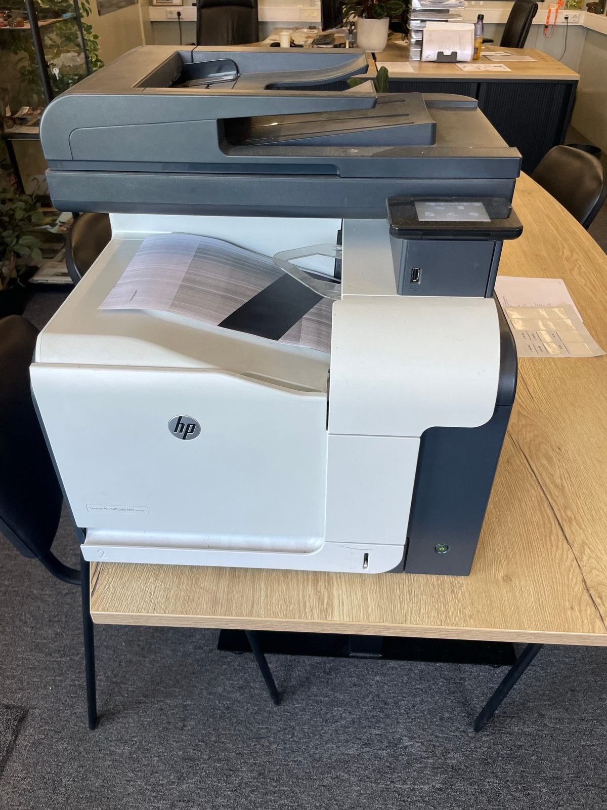 HP LaserJet Pro 500 Color MFP M570dw All-in-One Printer, Computers en Software, Ophalen, Gebruikt, Faxen, All-in-one