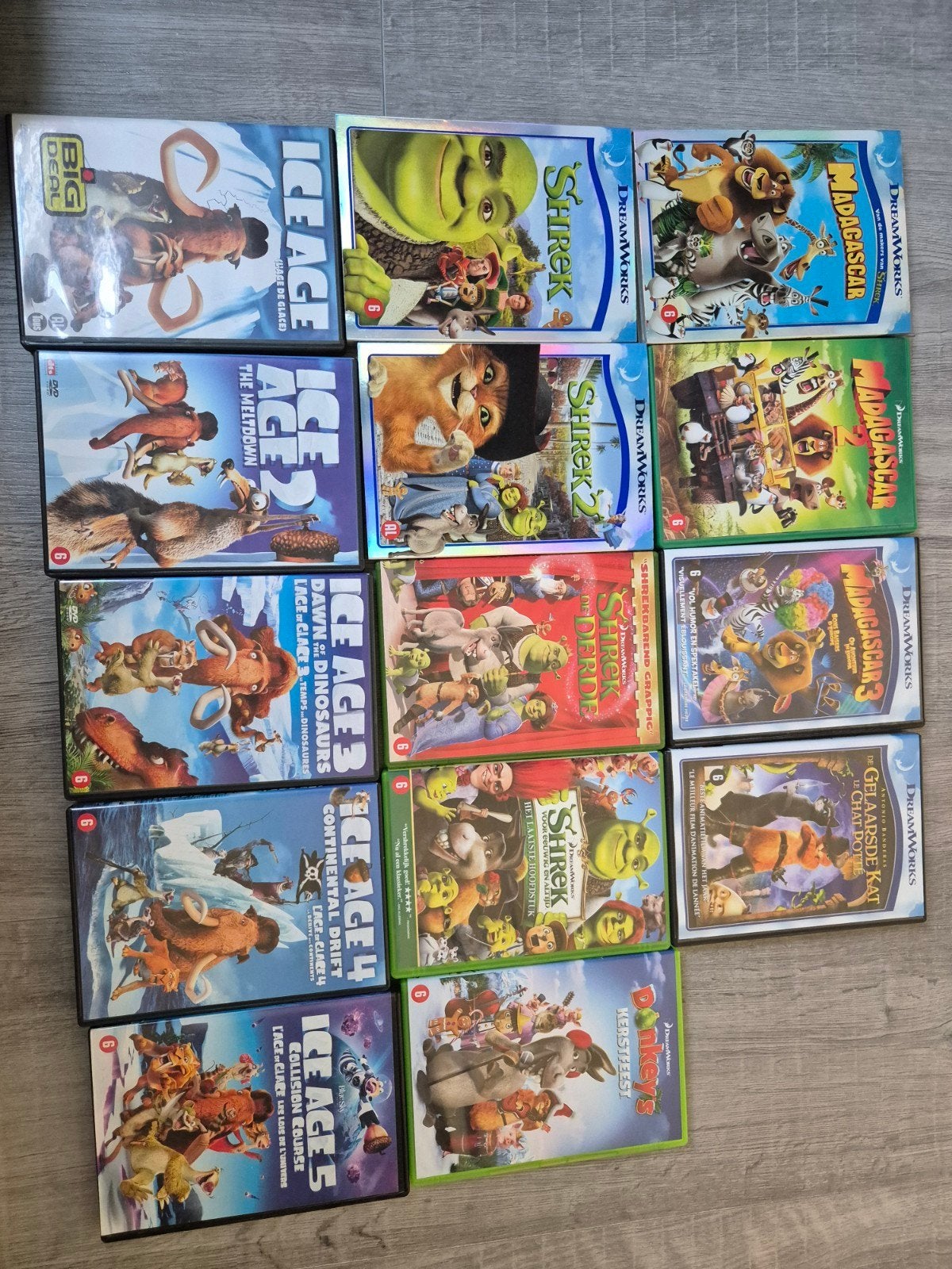 61 Kinder/familie DVD's, Cd's en Dvd's, Ophalen, Gebruikt, Alle leeftijden, Kinderprogramma of -film