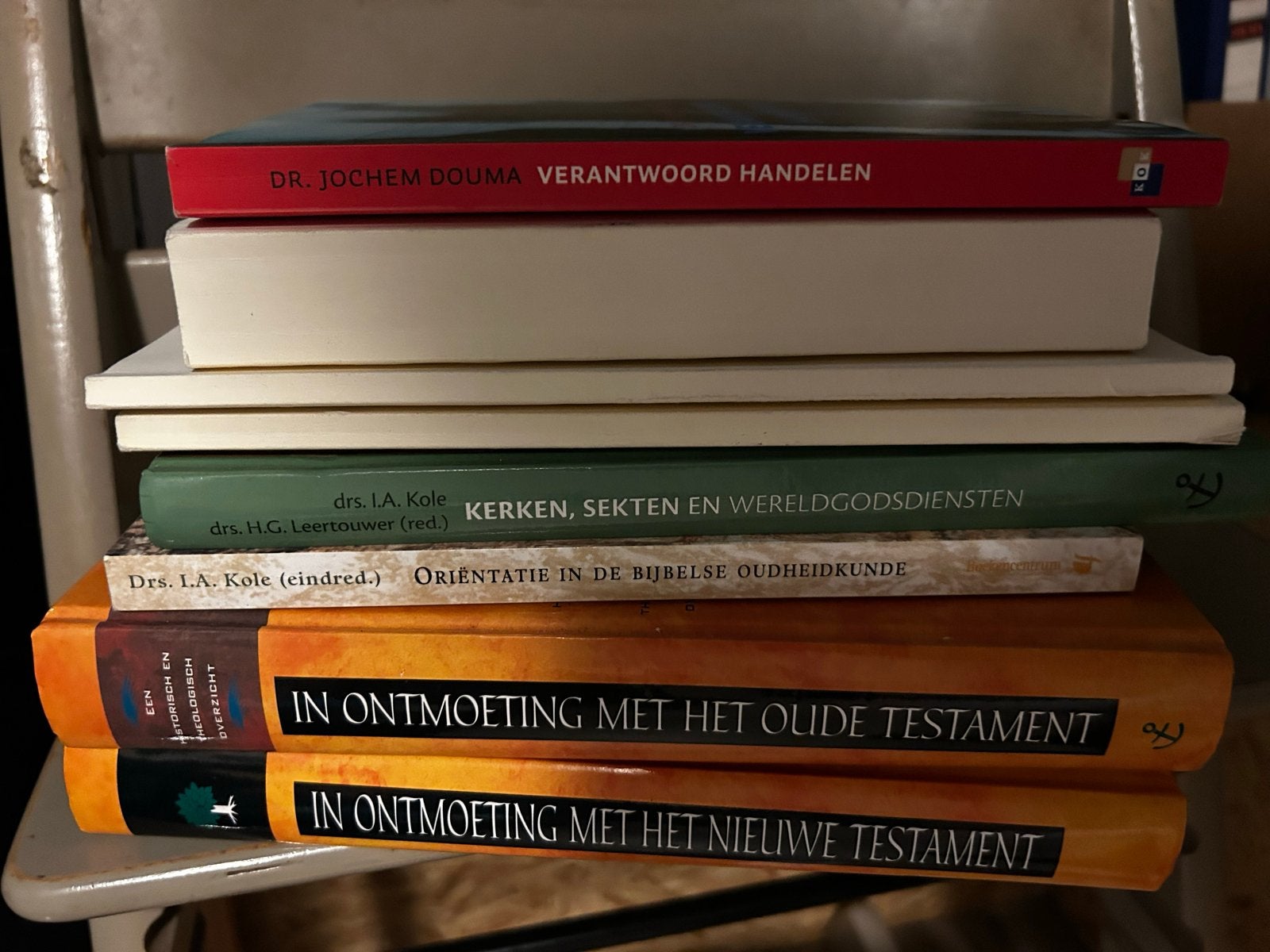 Boeken voor de cursus CGO, theologische boeken - Christendom, Boeken, Ophalen of Verzenden, Zo goed als nieuw, Christendom | Katholiek