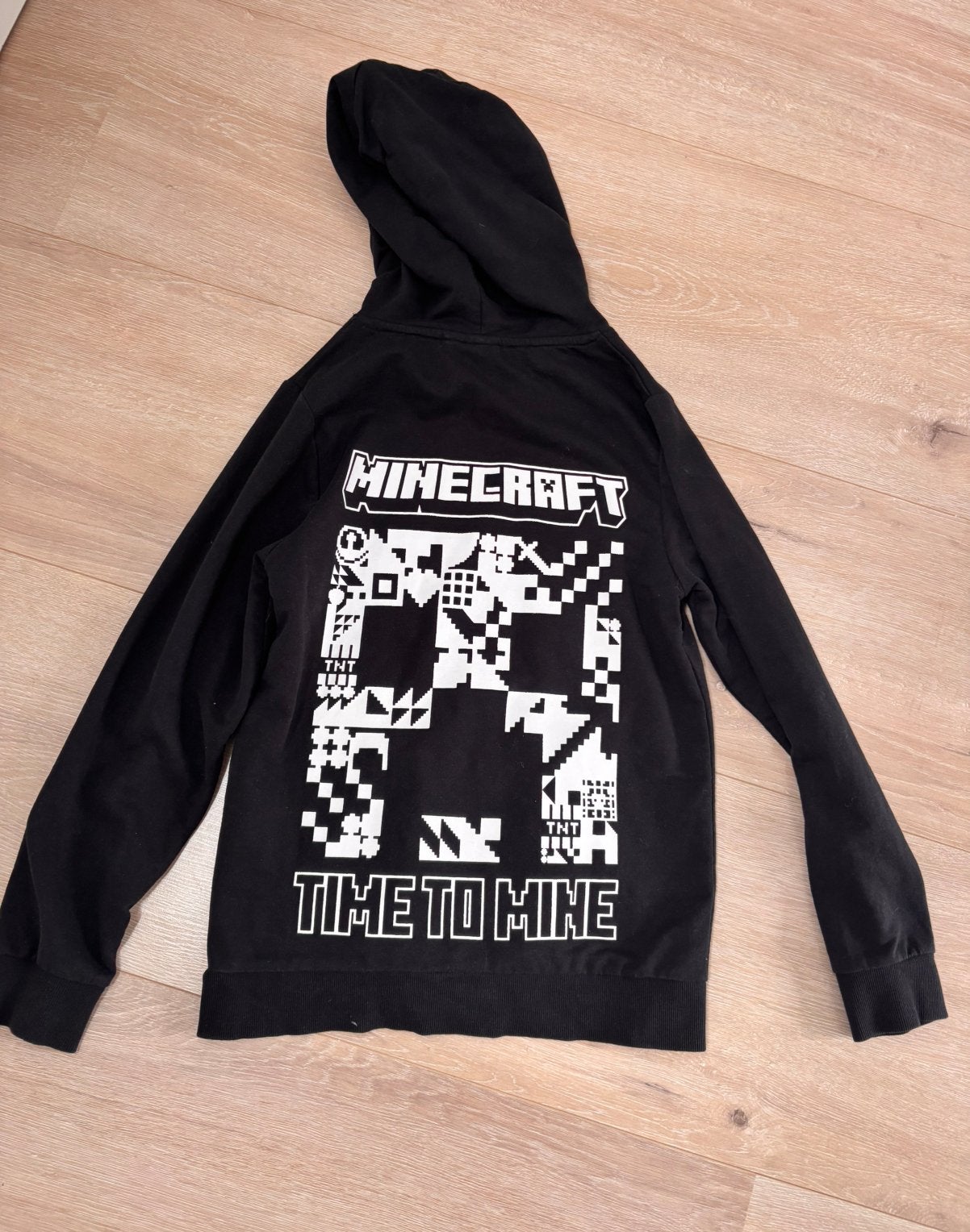 Sweater Minecraft 146-152, Ophalen of Verzenden, Zo goed als nieuw, Jongen, Trui of Vest