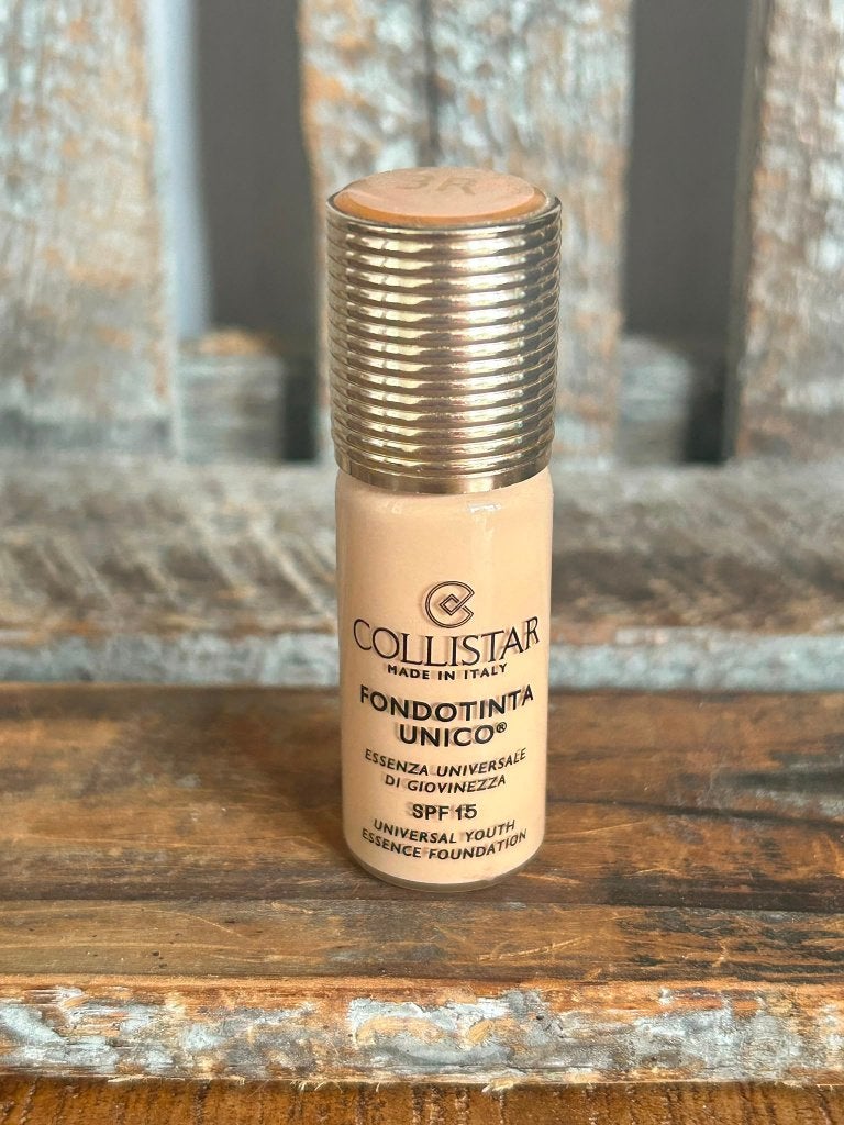 Collistar Mini Unico Youth Essence Foundation 3R, Gehele gezicht, Beige, Ophalen of Verzenden, Zo goed als nieuw