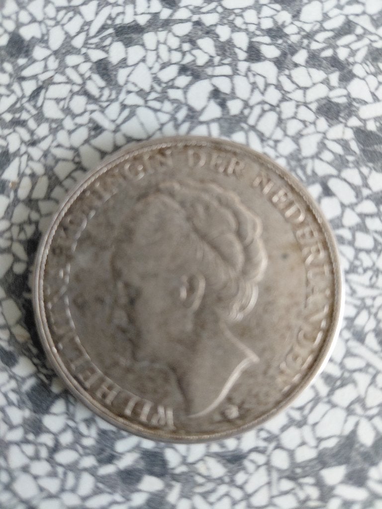 Wilhelmina zilveren rijksdaalder- 1930, Verzenden, Zilver, Koningin Wilhelmina, Losse munt