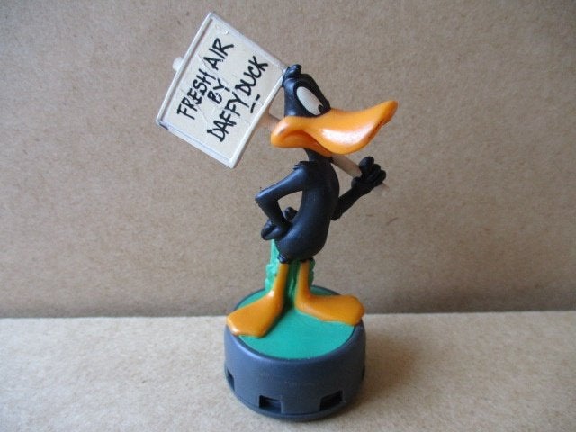 adv10626 daffy duck 2, Verzamelen, Ophalen, Looney Tunes, Gebruikt, Beeldje of Figuurtje