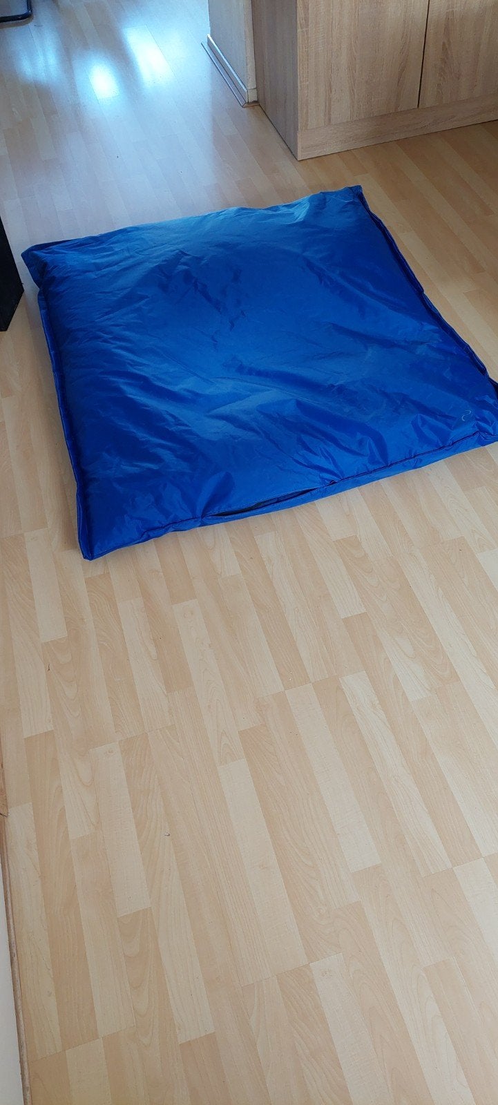 Blauwe zitzak - Comfortabel en veelzijdig, Ophalen of Verzenden, Blauw