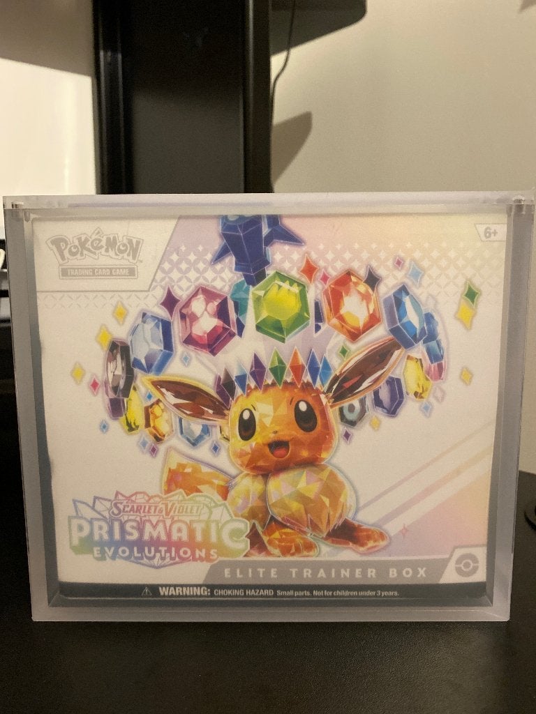 Prismatic evolutions+case, Ophalen, Nieuw, Boosterbox, Foil