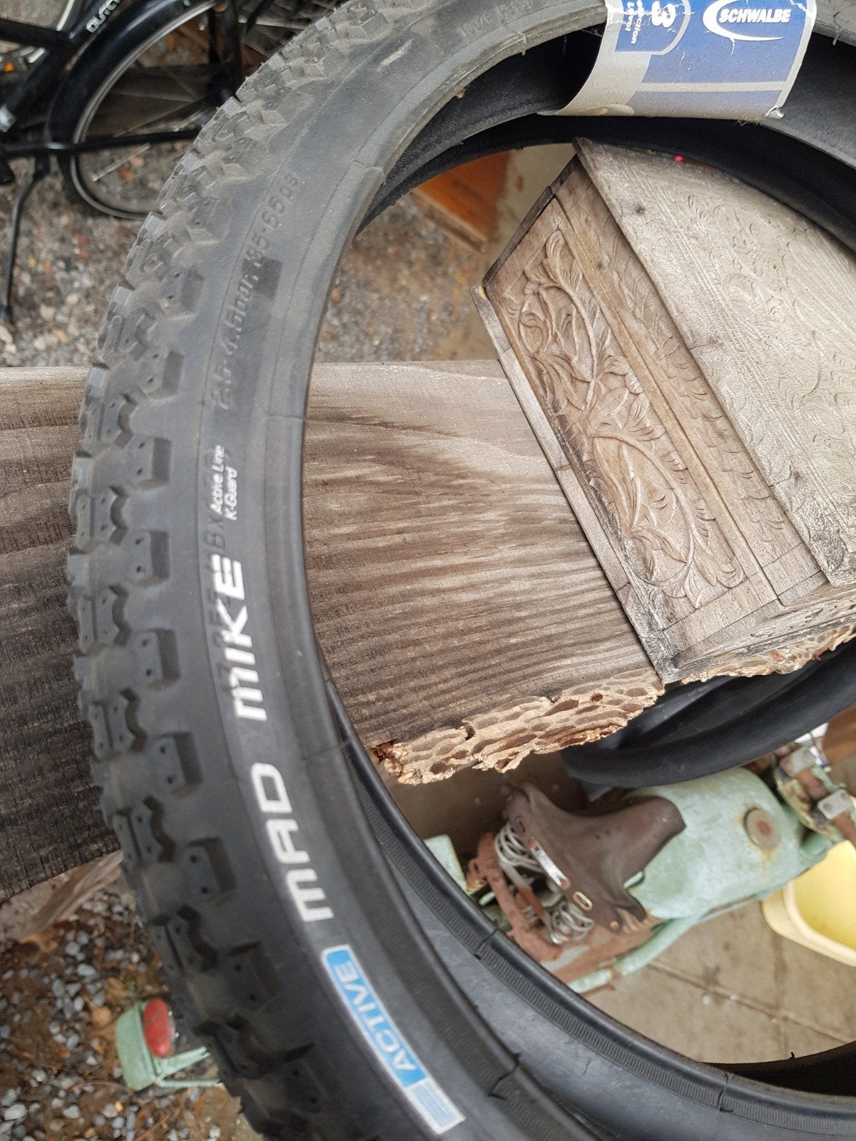 2 buitenbanden 18 inch  schwalbe mad mike, Ophalen, Nieuw