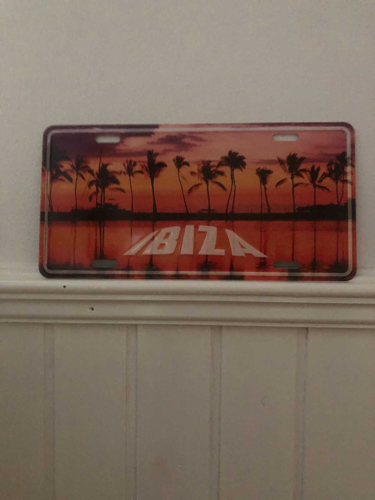 Ibiza borden, Ophalen of Verzenden, Zo goed als nieuw