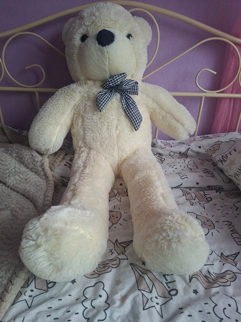Knuffelbeer, Ophalen, Beer, Zo goed als nieuw, Wit
