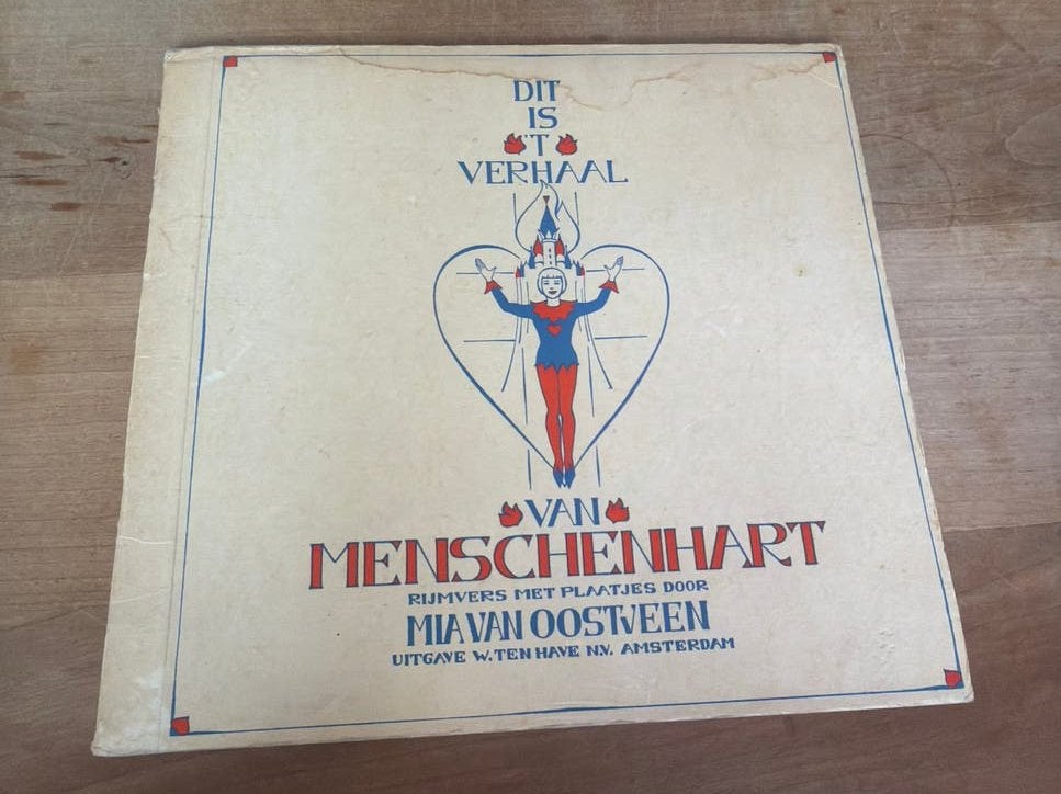Dit is 't verhaal van Menschenhart - Mia van Oostveen, Ophalen of Verzenden, Gelezen, Nederland