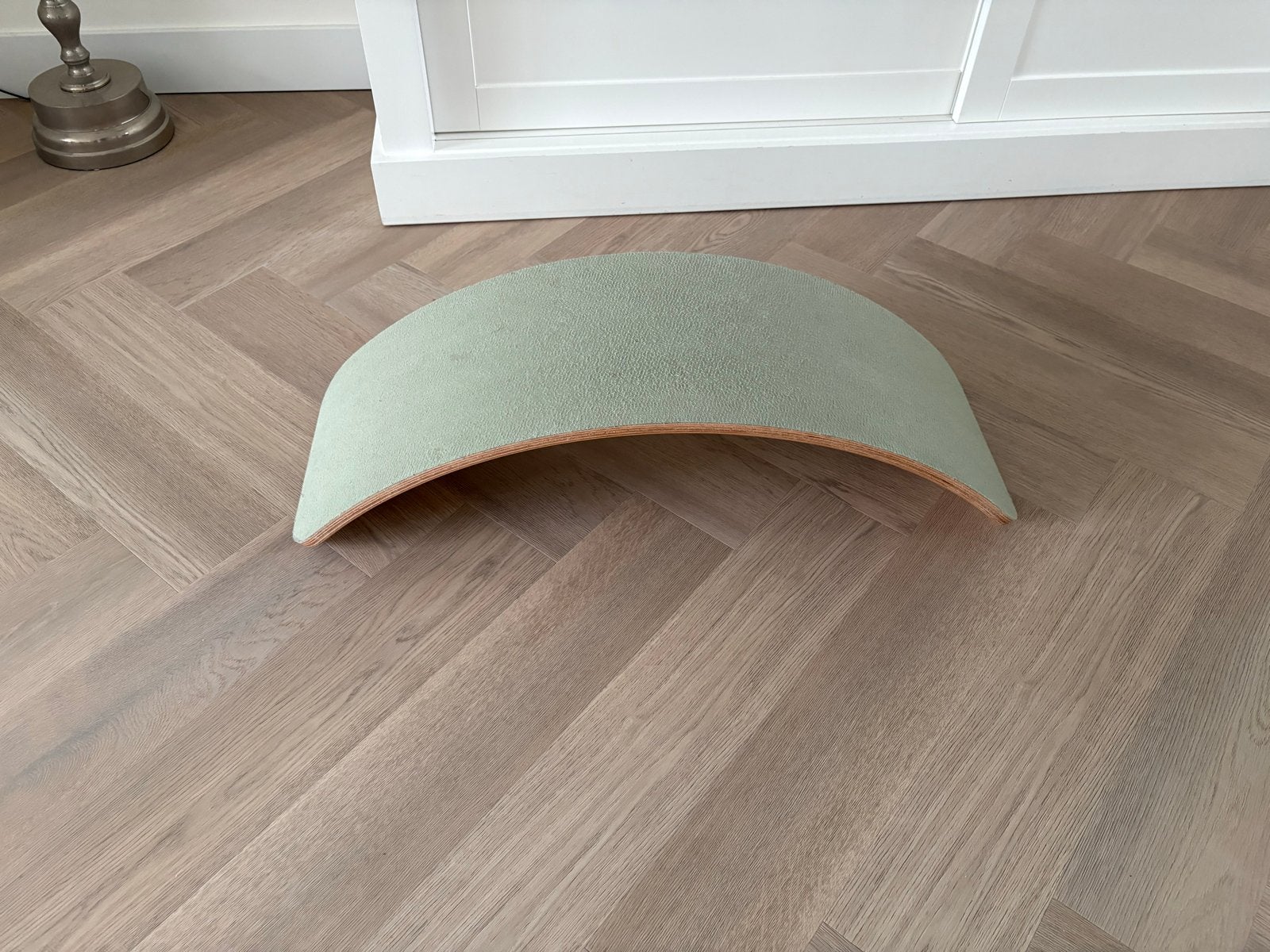 Wobbel Board met Mintgroen Vilt