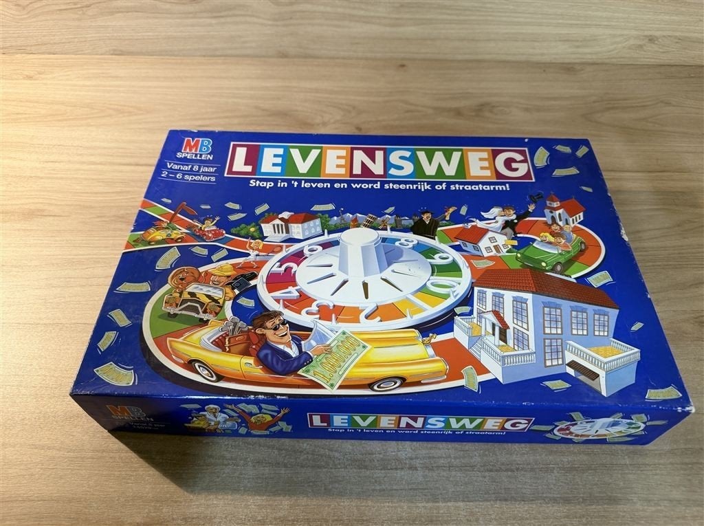 levensweg - s6941, Hobby en Vrije tijd, Gezelschapsspellen | Bordspellen, Verzenden, Zo goed als nieuw