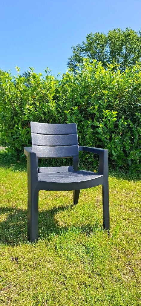 Tuinstoelen, Tuin en Terras, Tuinstoelen, Ophalen, Zo goed als nieuw, Kunststof, Stapelbaar