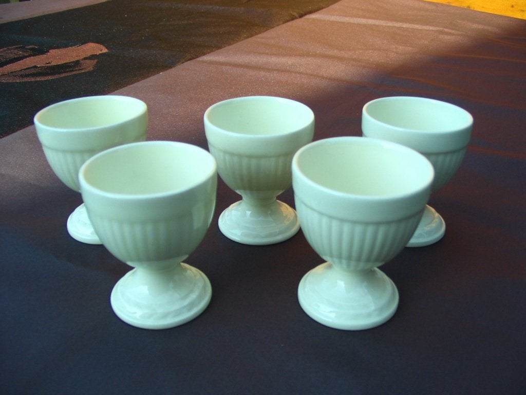 Wedgwood EDME  Eierdopjes in uitstekende staat, Overige typen, Ophalen of Verzenden, Zo goed als nieuw, Wedgwood