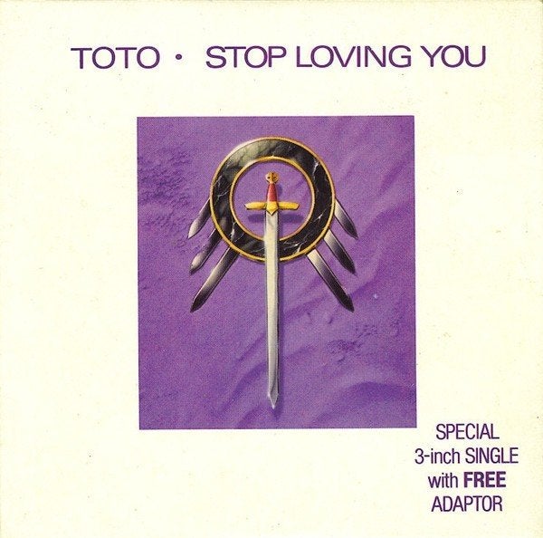 toto-stop loving you, Cd's en Dvd's, Cd Singles, Ophalen of Verzenden, Gebruikt, Pop