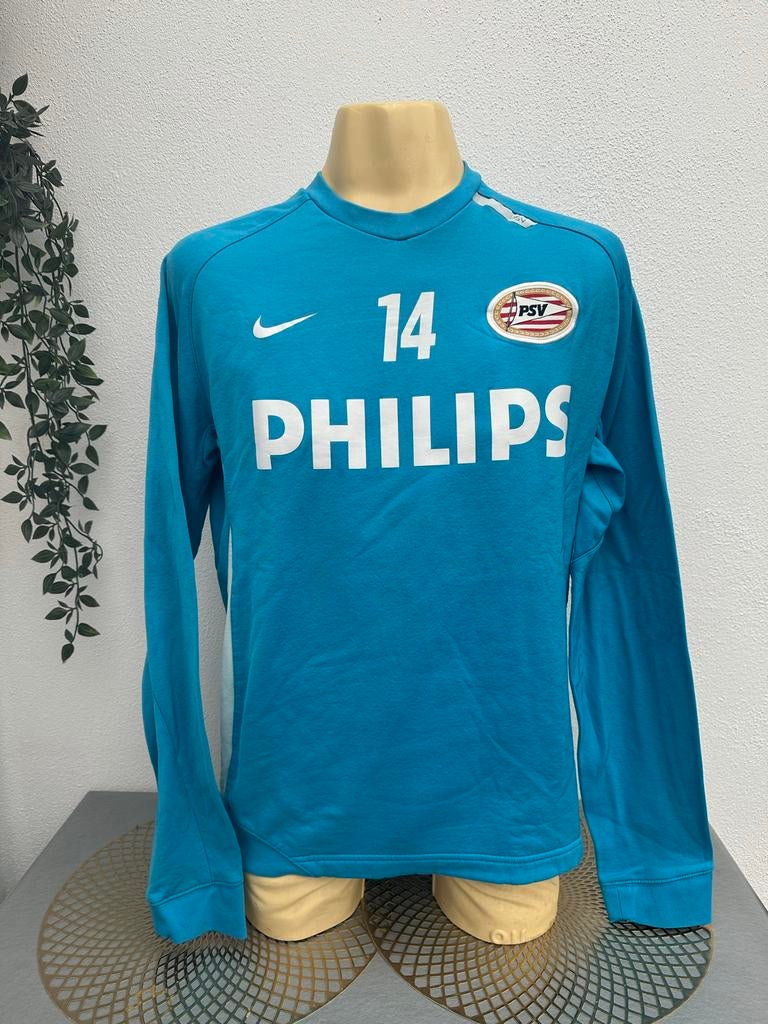 PSV 14 Philips T-shirt - Blauw, Ophalen of Verzenden, Zo goed als nieuw, Overige maten, Blauw