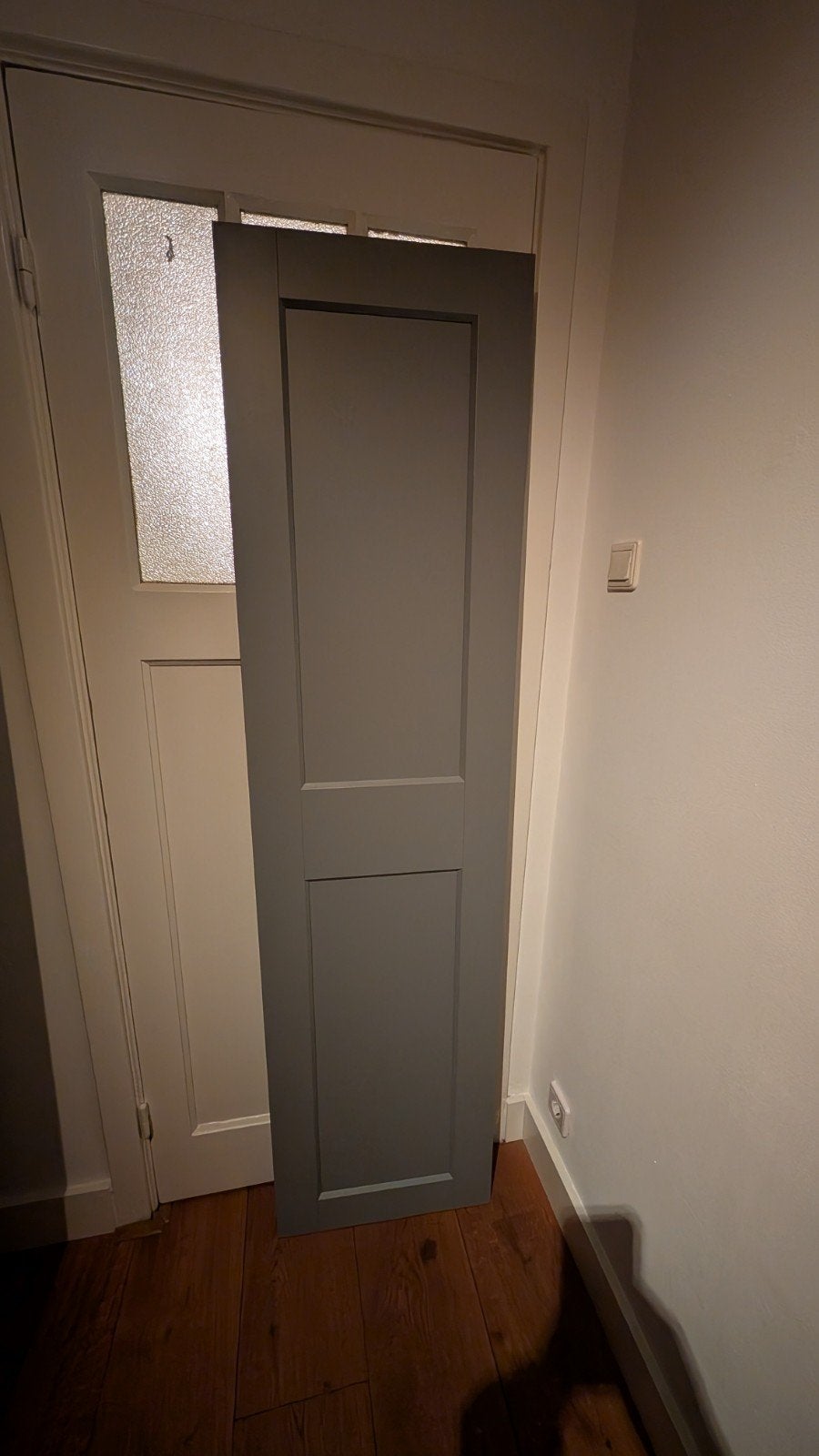 Grijze Ikea Pax deuren, Ophalen, Minder dan 50 cm, Gebruikt, 200 cm of meer