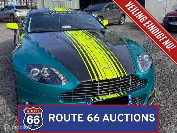 Aston Martin V8 Vantage Mansory | 2008 | Route 66 Auctions, Auto's, Gebruikt, Overige modellen, Overige carrosserieën, Zwart