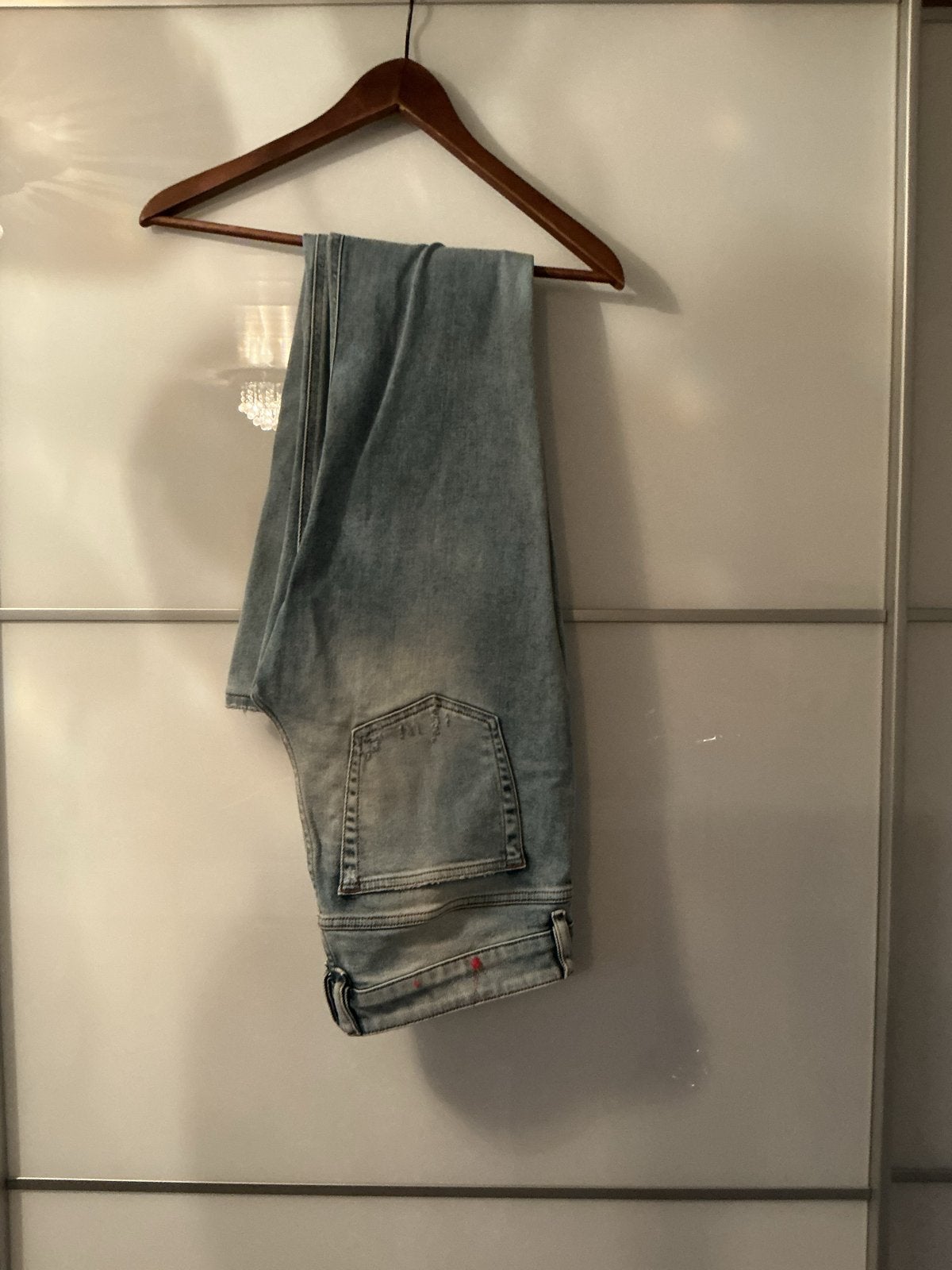 Diesel Industry Slim Fit Jeans - Maat 31/32 - ZGAN, Ophalen of Verzenden, Zo goed als nieuw, Blauw, W32 (confectie 46) of kleiner