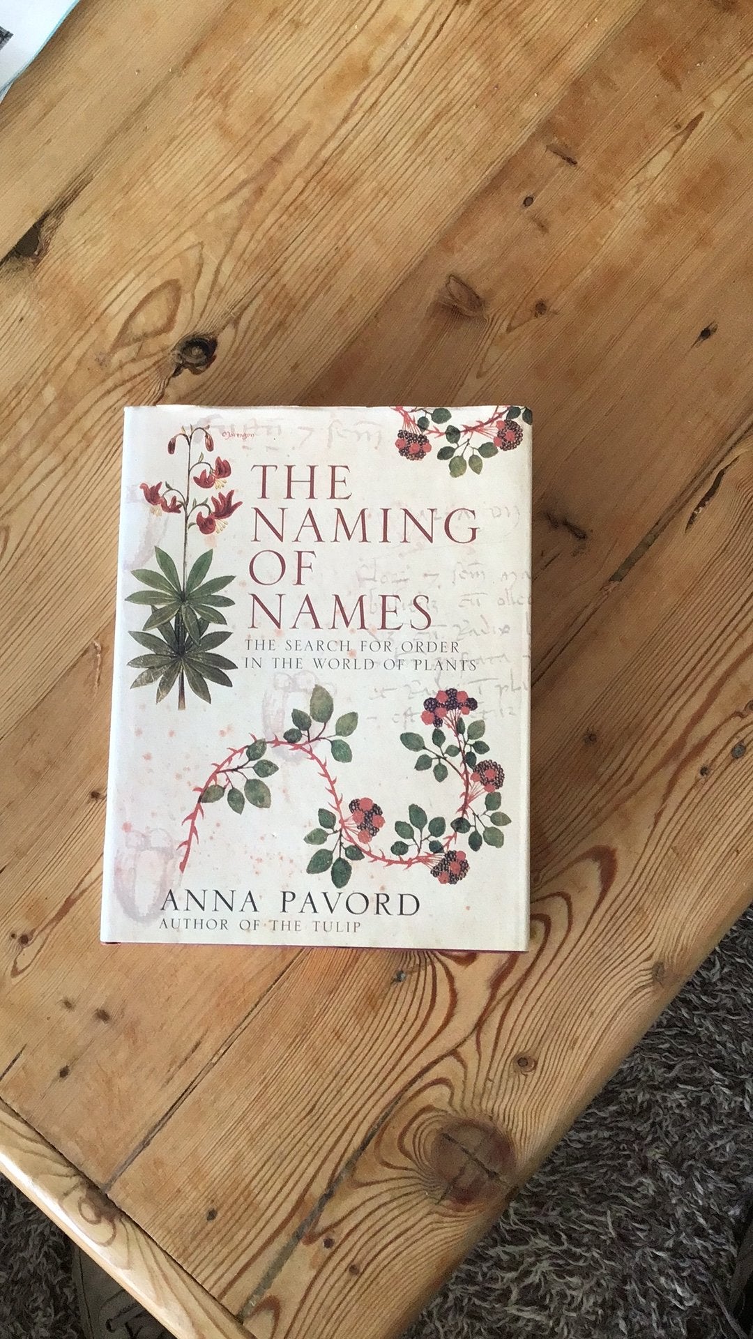 Plantenboek The Naming of Names Anna Pavord, Ophalen of Verzenden, Zo goed als nieuw