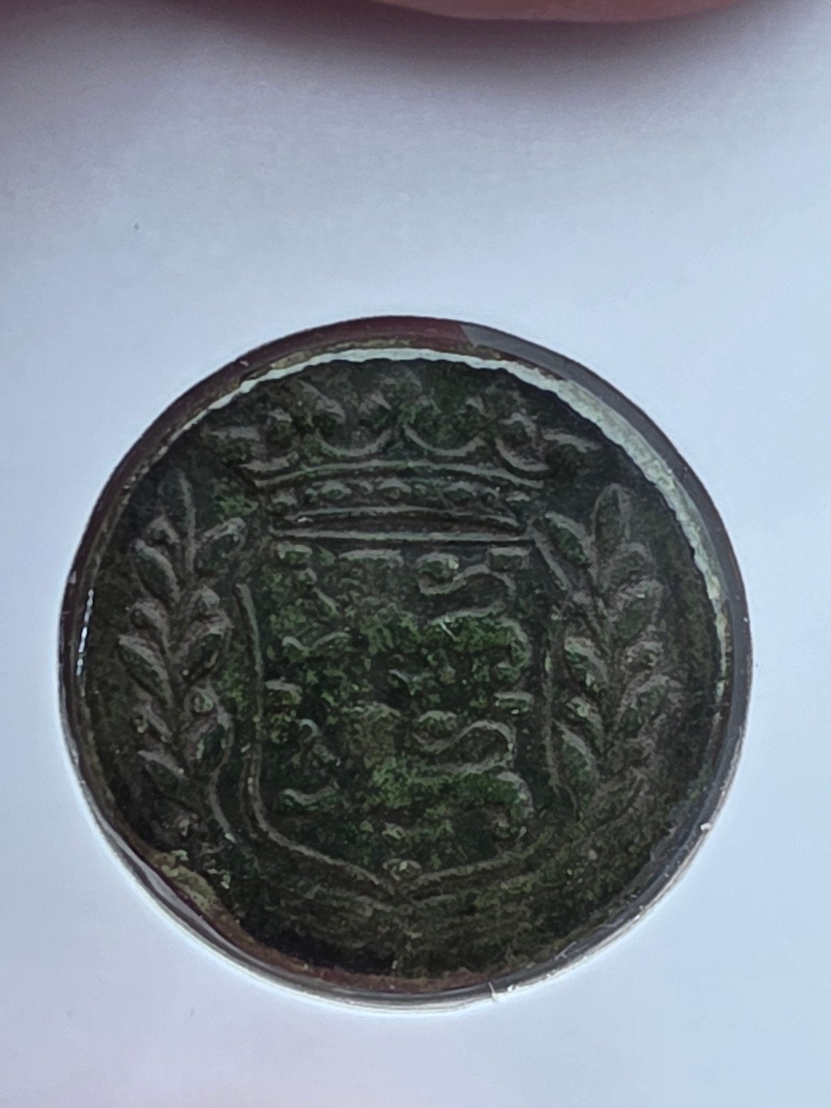Mooie Duit West Friesland 1739 met Patina, Ophalen of Verzenden, Vóór koninkrijk, Overige waardes, Losse munt