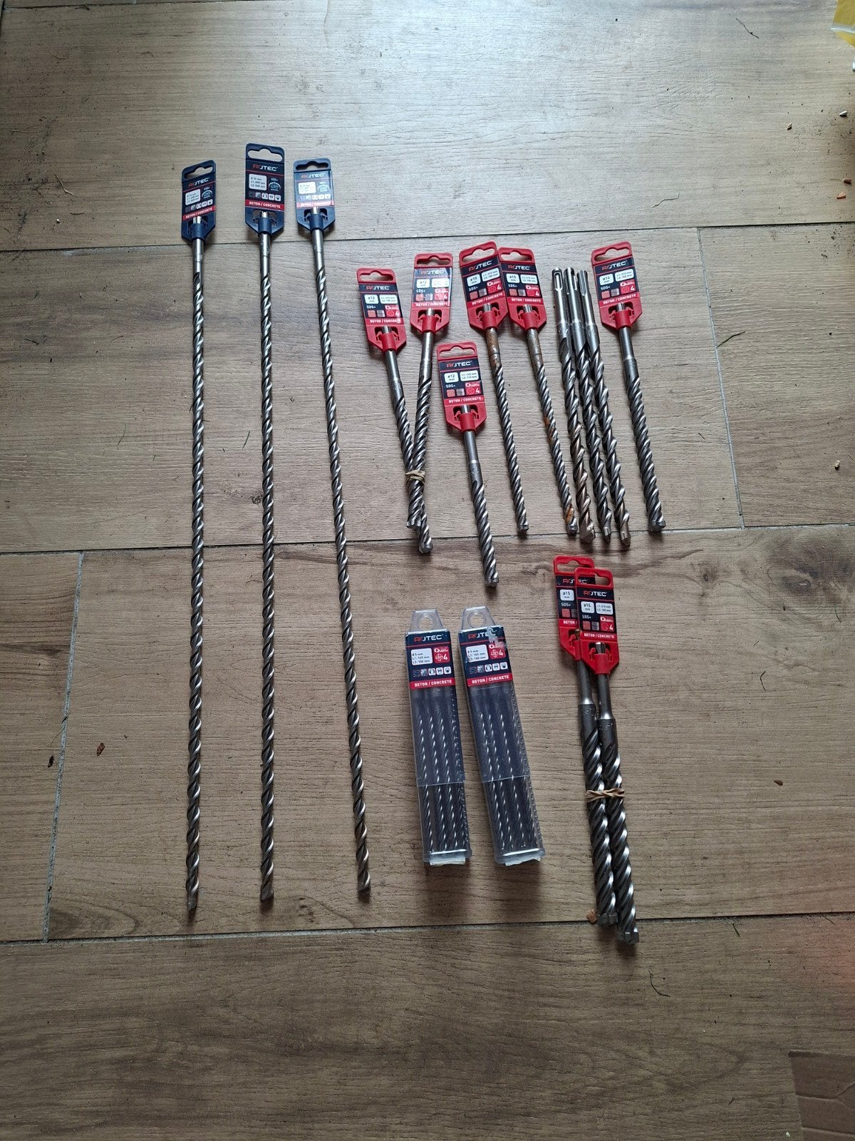 Rotec SDS+ Betonboren Set - Diverse Maten, Ophalen, Gebruikt, Overige typen, Klopboormechanisme