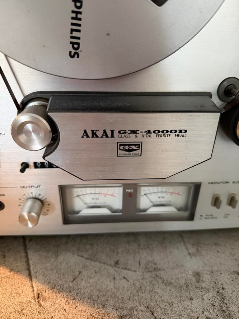 Akai GX-4000D Bandrecorder - Vintage Audio, Audio, Tv en Foto, Bandrecorders, Ophalen of Verzenden, Bandrecorder
