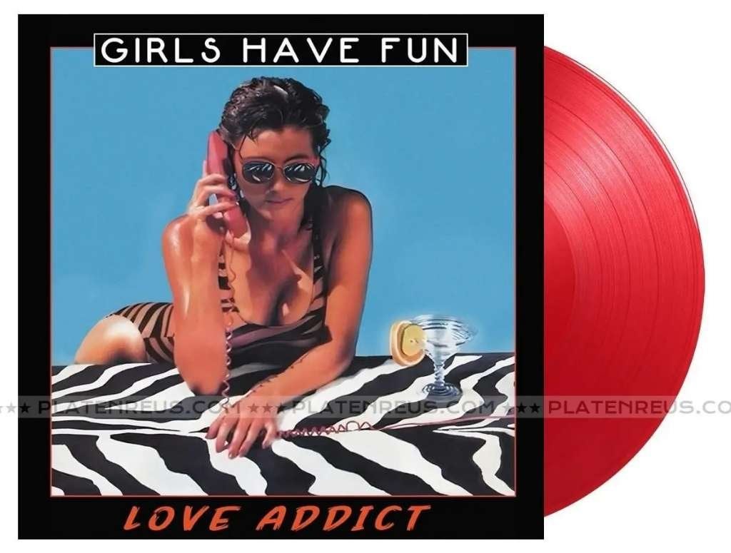 Girls Have Fun – Love Addict 12" Maxisingle Nieuw Rood Italo, Originele persing, 2020 tot heden, Ophalen of Verzenden, Disco