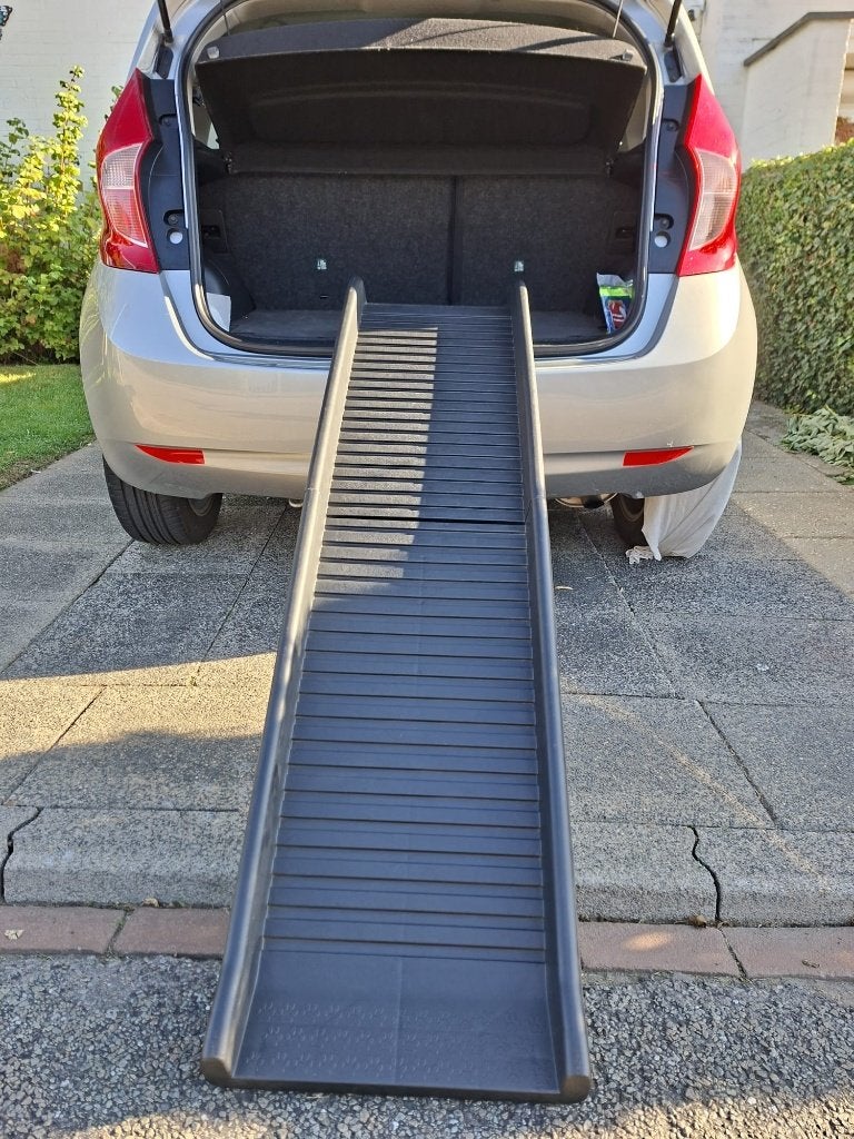 loopplank voor honden in auto, Dieren en Toebehoren, Ophalen, Zo goed als nieuw, Hondenloopplank
