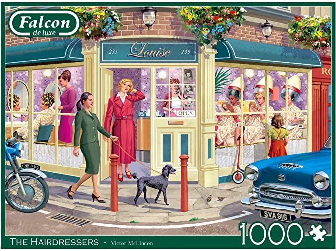 Falcon de Luxe - The Hairdressers - 1000 stukjes, Ophalen of Verzenden, 500 t/m 1500 stukjes, Nieuw, Legpuzzel