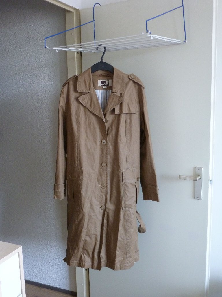 jas EASY COMFORT trechcoat camel 42 -GRATIS zend, Kleding | Dames, Verzenden, Zo goed als nieuw, Maat 42/44 (L), Bruin