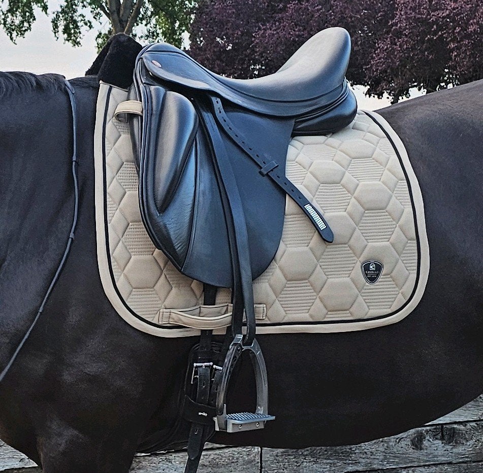 Kent en masters, Dress zadel 17 inc, wisselbaar kopijzer, Dieren en Toebehoren, Paarden en Pony's | Zadels, Ophalen, Aanpassysteem