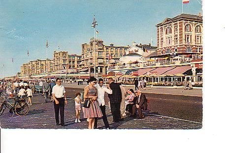 Ansichtkaart 	Scheveningen	Boulevard, Verzenden, 1960 tot 1980, Gelopen, Zuid-Holland