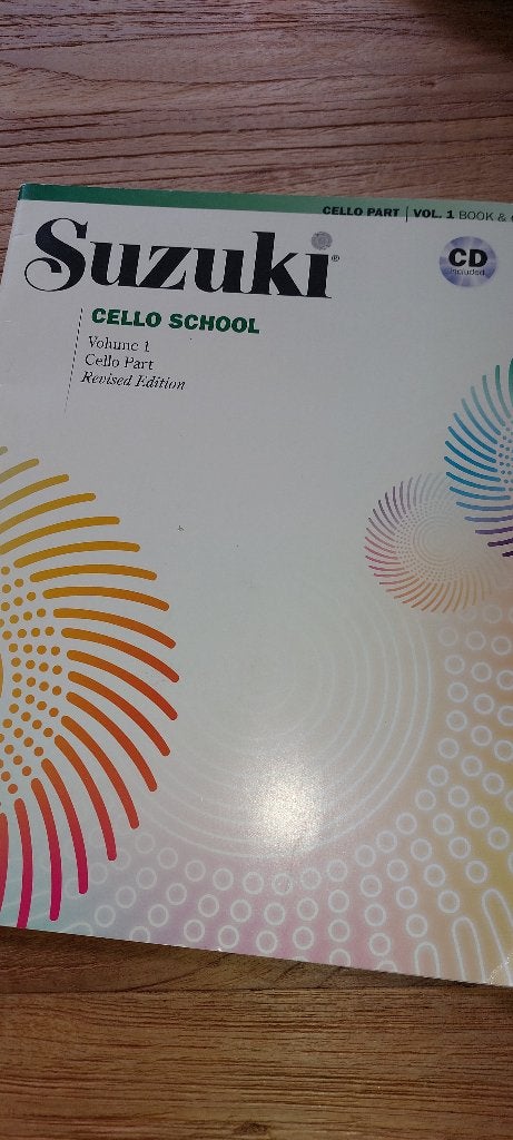 Suzuki cello Muziek boeken 1 & 2, Ophalen of Verzenden, Zo goed als nieuw, Instrument, Suzuki
