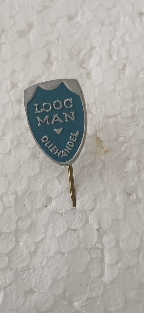 Loogman Oliehandel Aalsmeer, sinds 1959, Verzamelen, Speldjes, Pins en Buttons, Ophalen of Verzenden, Zo goed als nieuw, Overige onderwerpen