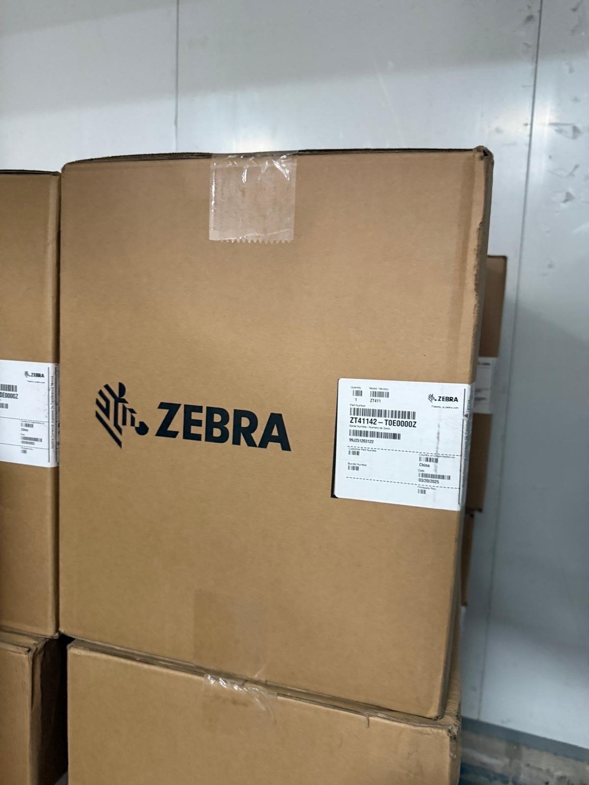 Zebra ZT411 Industriële Labelprinter – ZT41142-T0E0000Z, Computers en Software, Zwart-en-wit printen, Printer, Nieuw, Ophalen of Verzenden