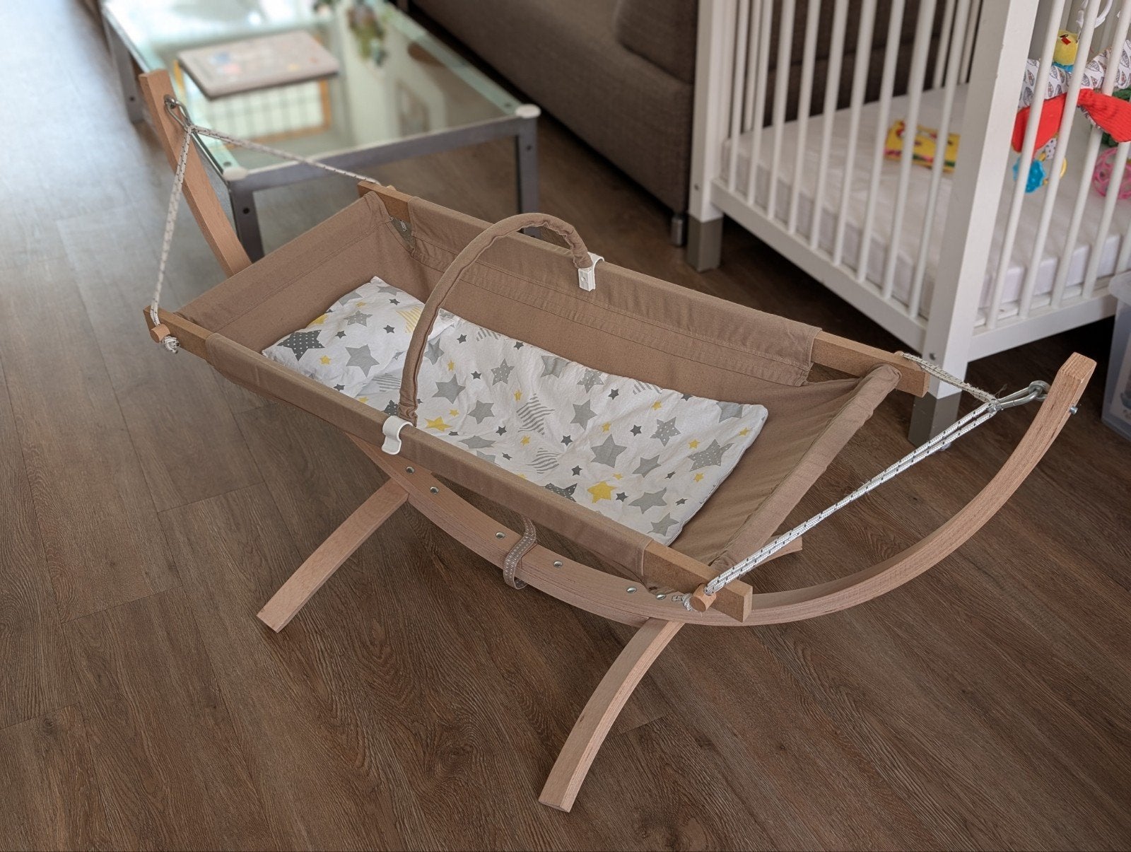 Babyhangmat met frame, Ophalen, Gebruikt, Wieg