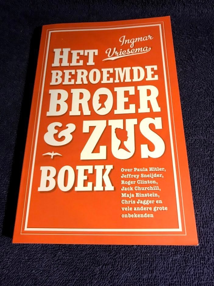 Boek: Het beroemde Broer & Zus Boek – Ingmar Vriesema., Overige, Ophalen of Verzenden, Zo goed als nieuw, Ingmar Vriesema.  