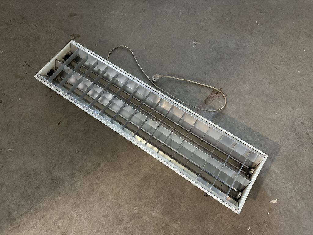 10 stuks Metalmek Inbouw LED TL armaturen 120x30x9,5, Ophalen, Metalmek, Zo goed als nieuw, Metalmek