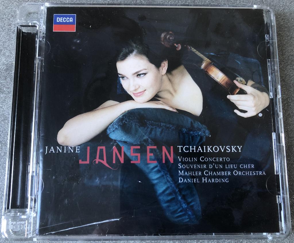 JANINE JANSEN - TCHAIKOVSKY E.A. - DANIEL HARDING, Ophalen of Verzenden, Romantiek, Zo goed als nieuw, Overige typen
