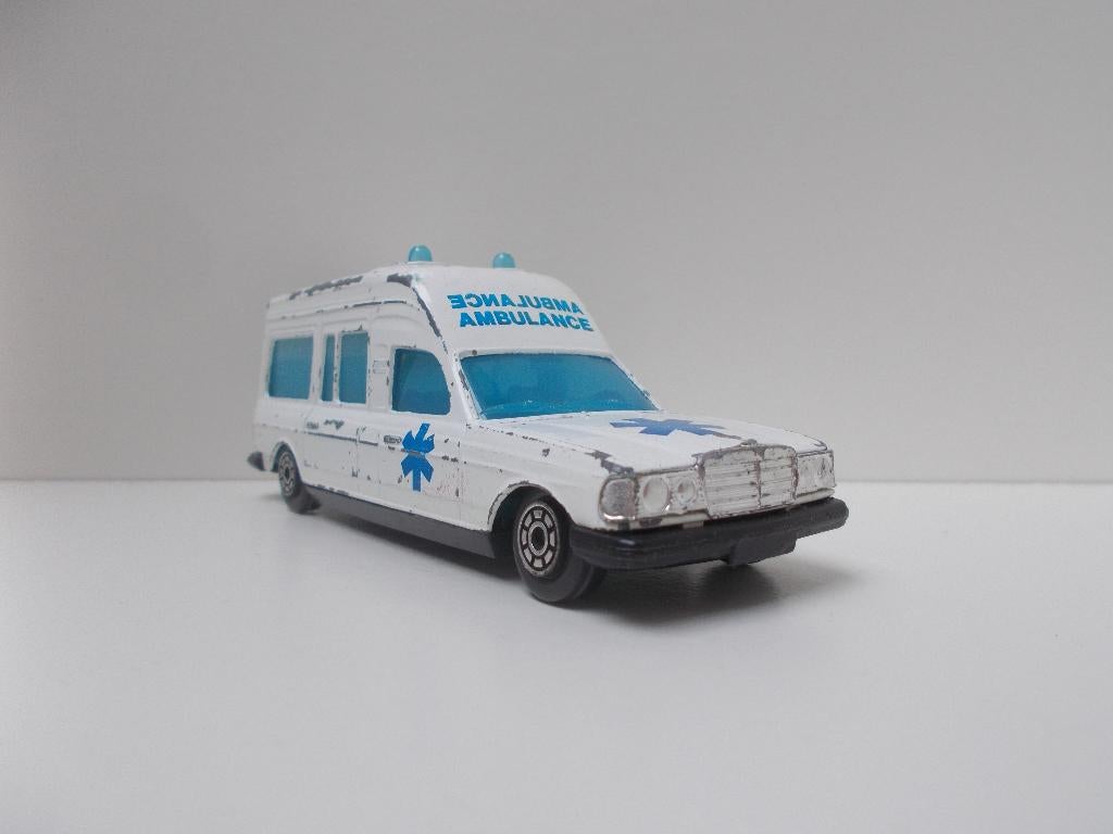 5499 Mercedes-Benz Binz Ambulance Norev Jet-Car 1:43, Ophalen of Verzenden, Gebruikt, Auto, Norev