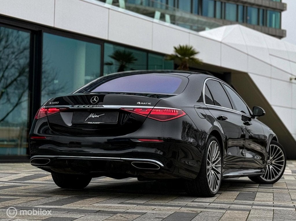 Mercedes S-klasse 500 Lang 4MATIC AMG Line|Pano|Massage|HUD, Auto's, Automaat, Gebruikt, Euro 6, Adaptive Cruise Control