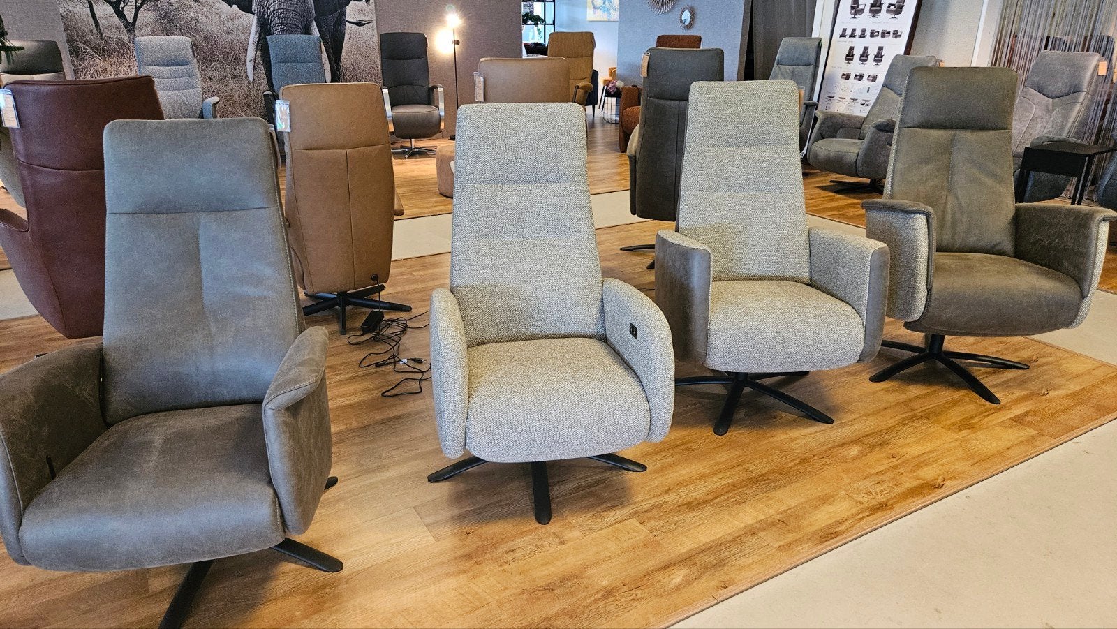 Sta op fauteuils en Relaxfauteuils bij Zitgemak in joure, Ophalen of Verzenden, Nieuw, Eén