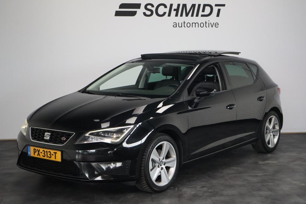SEAT Leon 2.0 TDI FR 150pk | Panoramadak | Leder | Cruise Co, Auto's, Euro 5, Gebruikt, 4 cilinders, 150 pk